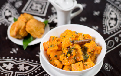 Édeskrumpli masala