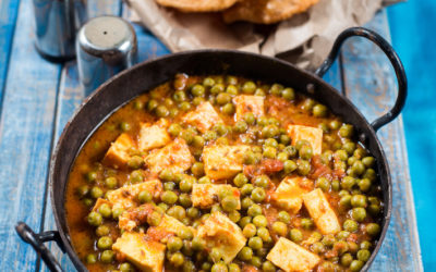 Matar paneer