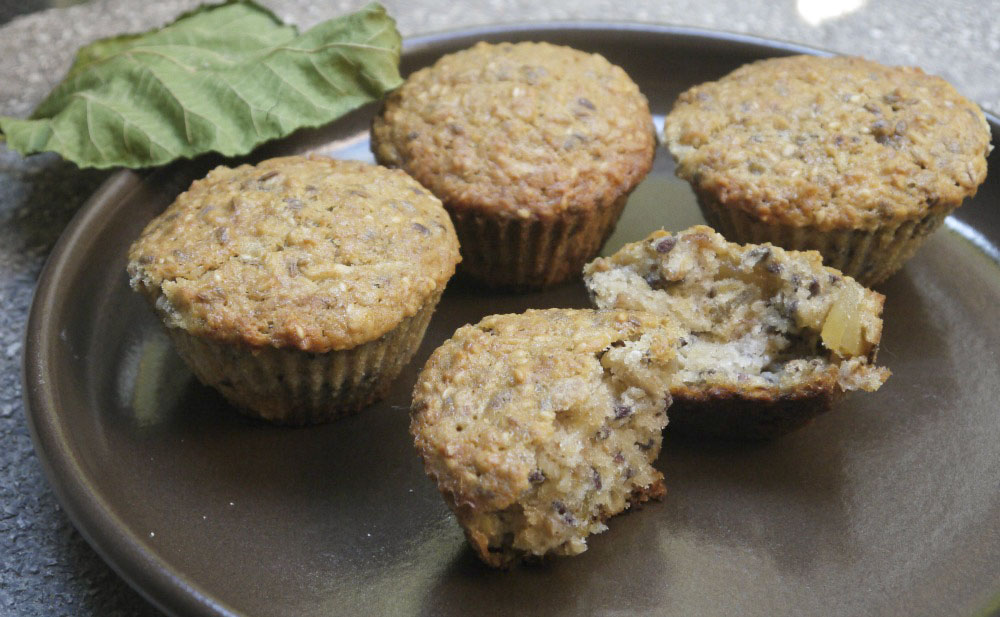 Gyömbéres-müzlis muffin