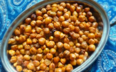 Fűszeres csicseriborsó snack