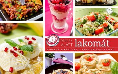 Percek alatt lakomát – elkészült az új könyvem
