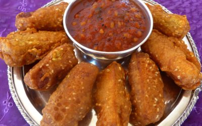 Panír (házisajt) pakora