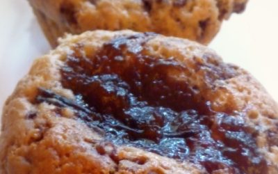 Szilvás-csokis muffin