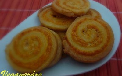Ropogós sajtos csiga