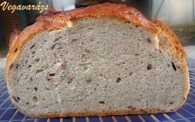 Krumplis, fűszeres rozskenyér magokkal
